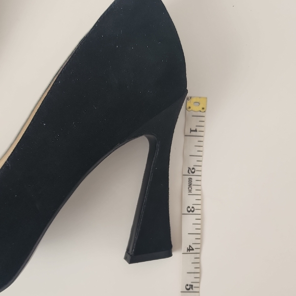 Nine West Classic Black Suede Women's Heels 🐈‍⬛👑 - Picture 6 of 7